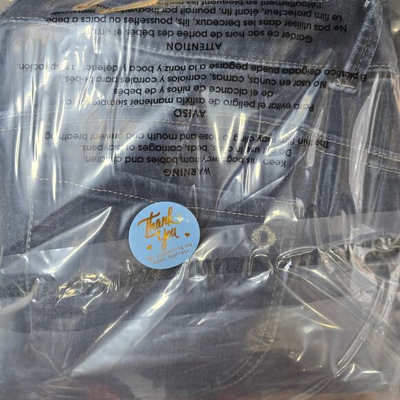 Democracy AB TECHNOLOGY Jeans Women SZ 14W Black Stretch Comfort Waistband - Picture 6 of 6